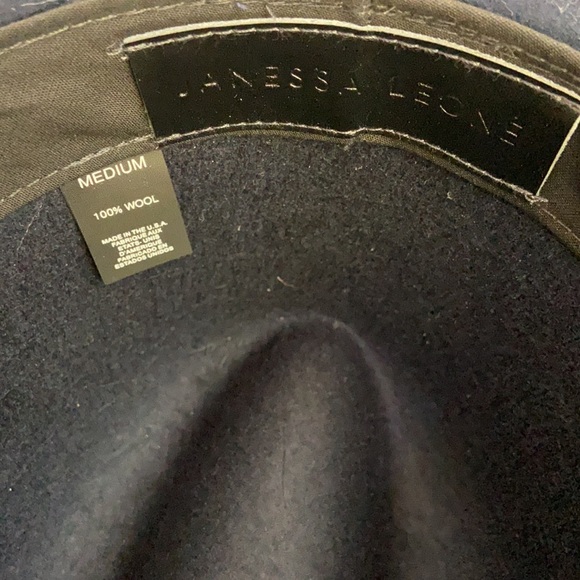 Janessa Leone Opal Fedora Hat, M, NWOT - Picture 4 of 7